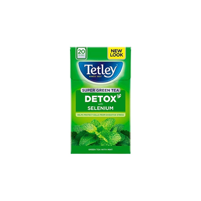 Tetley Super Green Tea Detox With Selenium