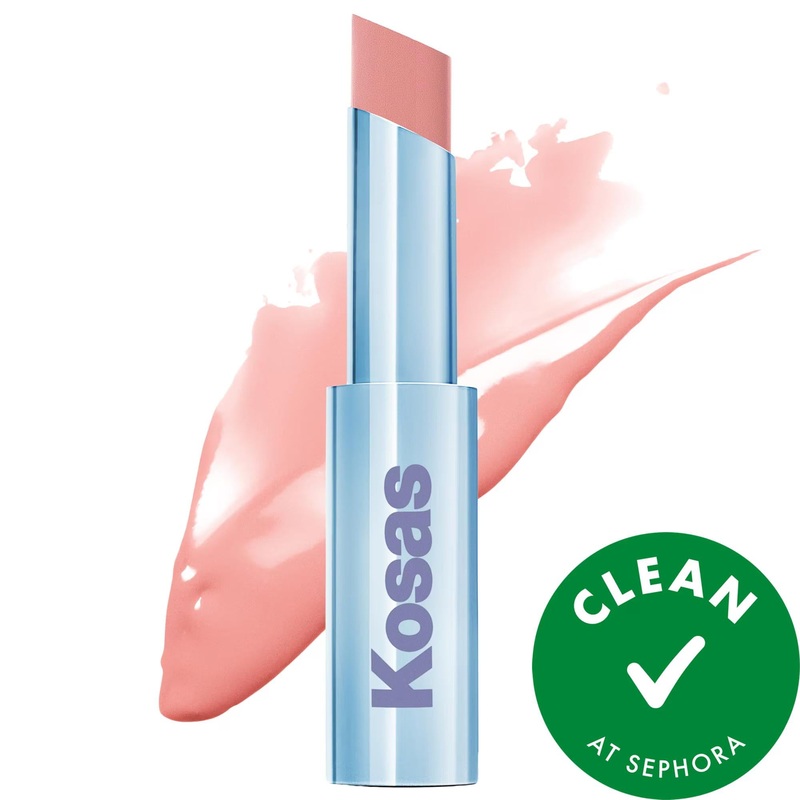 Wet Stick Moisturizing Lipstick: Hydrating Sheer Color with Ceramides, Squalane & Mango Butter for Plump, Vegan, Cruelty-Free Lips