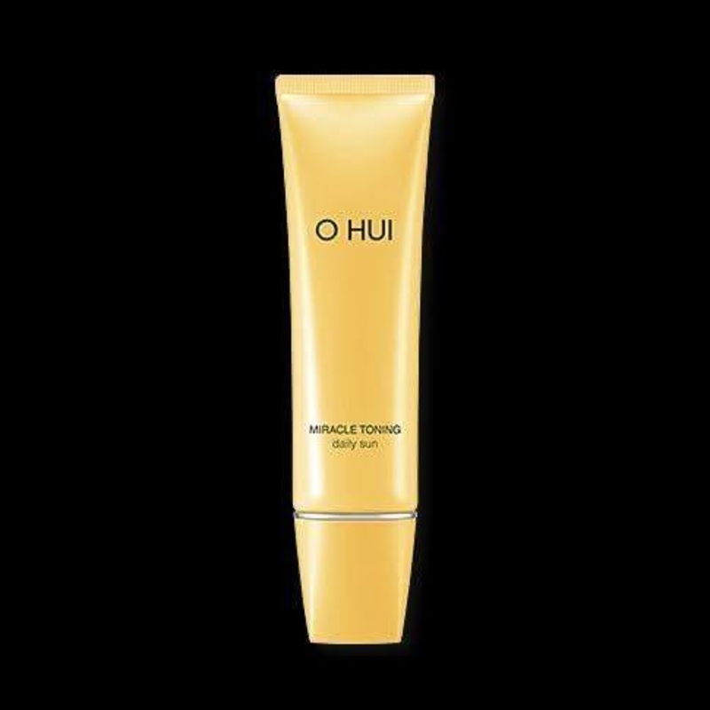 O HUI Miracle Toning Daily Sun SPF 50+ / PA++++  50ml | Brightening UV Protection & Skin Tone Care