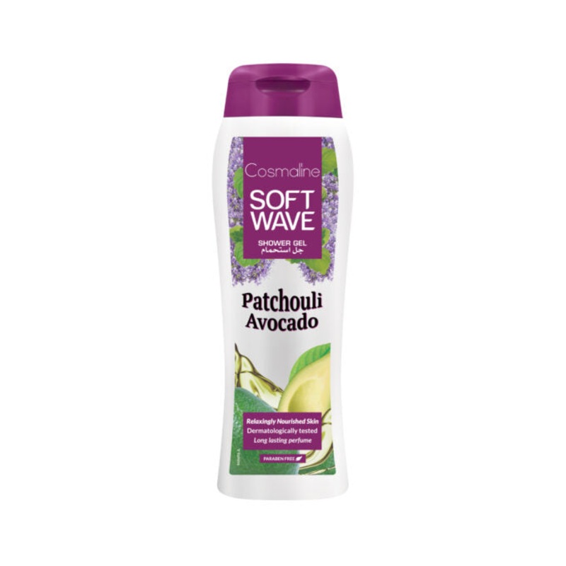 Cosmaline SOFT WAVE SHOWER GEL PATCHOULI AVOCADO 400ml