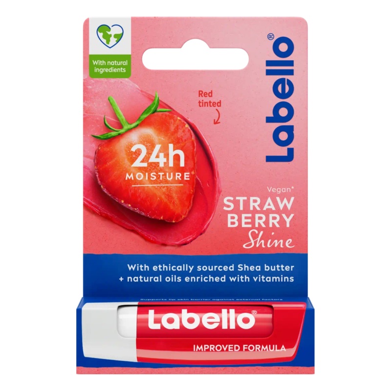Labello strawberry shine lip balm