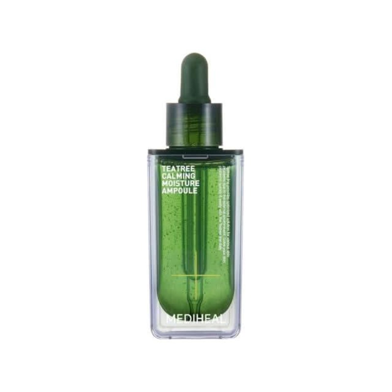 MEDIHEAL Tea Tree Calming Moisture Ampoule 50ml  Lightweight Hydration & Redness Relief for Sensitive Skin