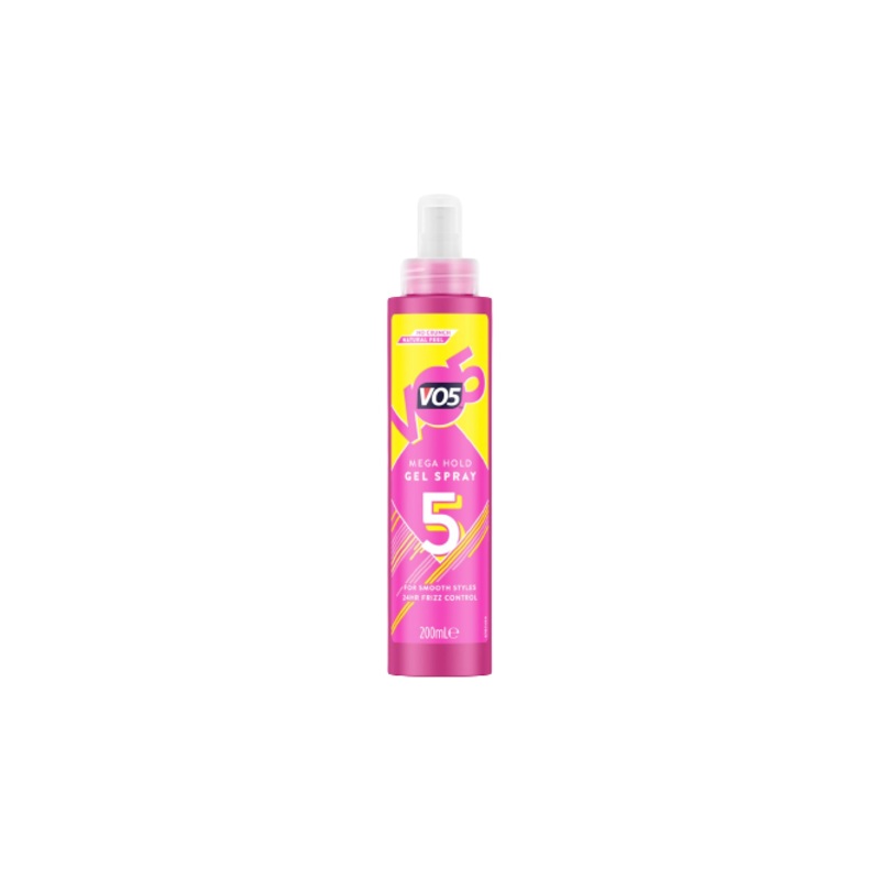 Vo5 Mega Hold Gel Spray 5 200ML