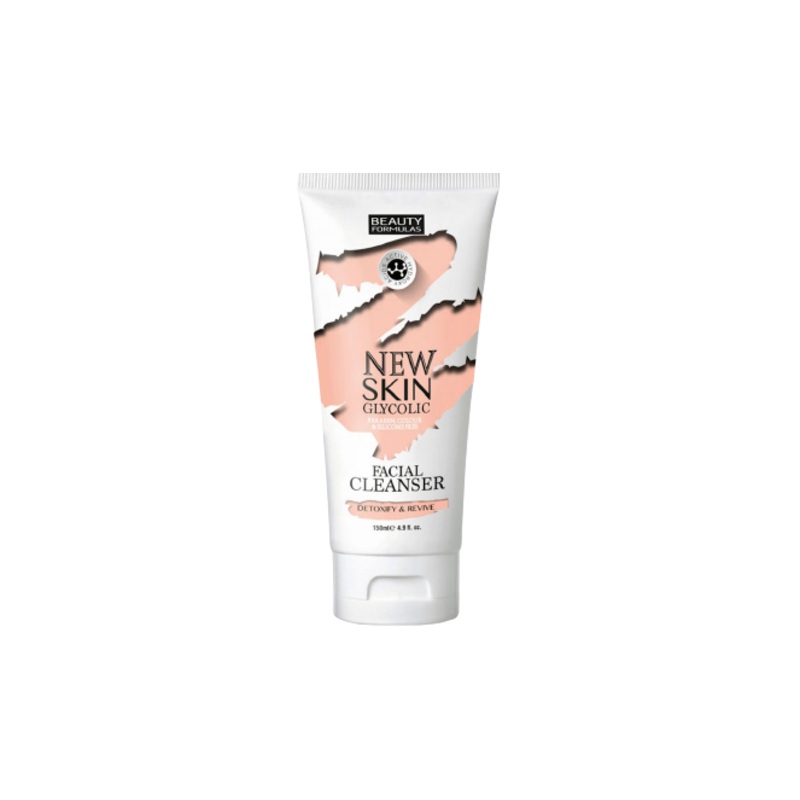 Beauty Formulas New Skin Glycolic Facial Cleanser