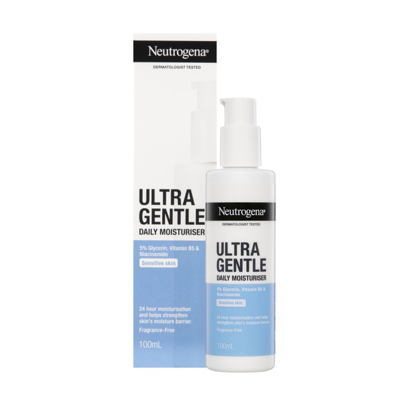 Neutrogena Ultra Gentle Daily Moisturiser For Sensitive Skin 100ml – AU