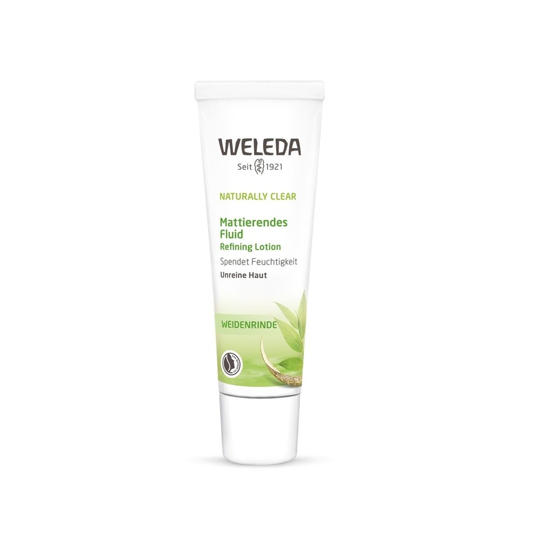 Weleda Naturally Clear Moisturizing and Mattifying Lotion – Natural Skincare for Oily Skin, 1.01 fl oz