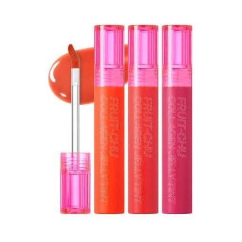 16BRAND 16 FRUIT-CHU Collagen Jelly Tint  Hydrating, Plumping & Long-Lasting (3 Shades) #01 Grapefruit Jelly