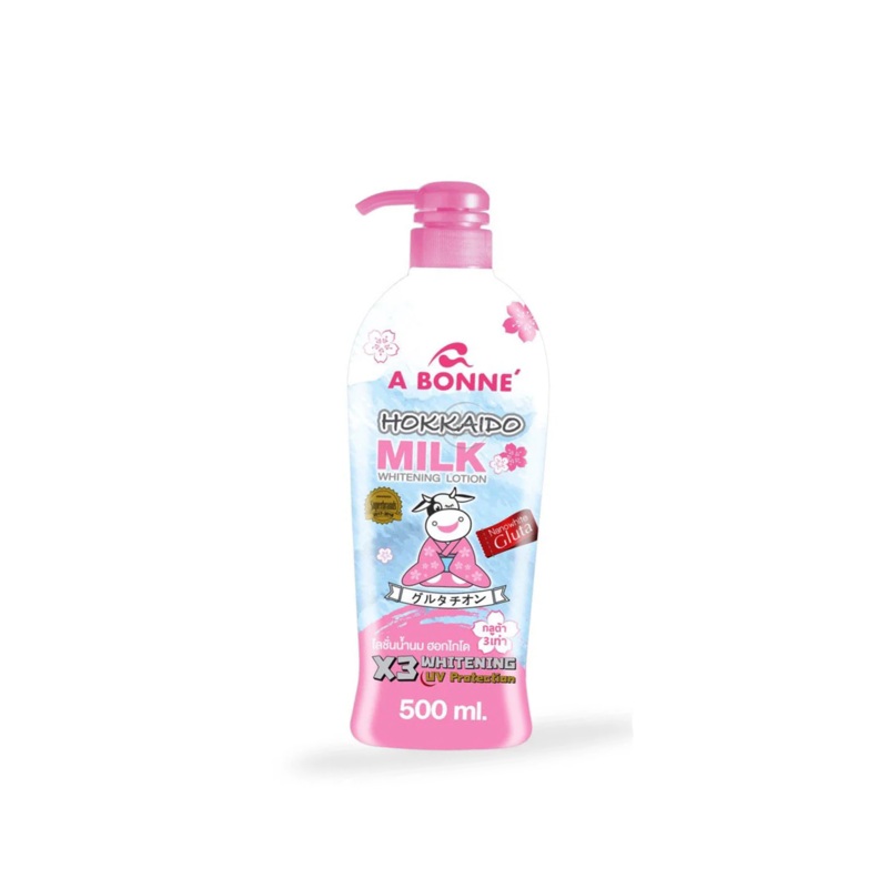 A’Bonne Hokkaido Milk Whitening Lotion – 500ml