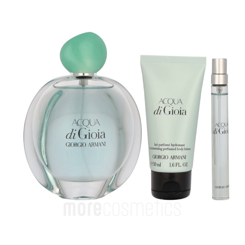 Armani Acqua Di Gioia Giftset Edp Spray 100ml/Edp Spray 10ml/Body Lotion 50ml