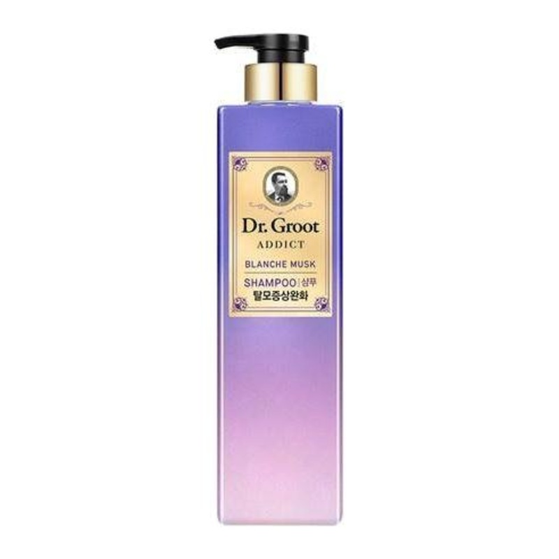 Dr.Groot ADDICT Shampoo  Blanche Musk  680ml | Scalp Detox & Odour Control with Luxurious Musk Fragrance