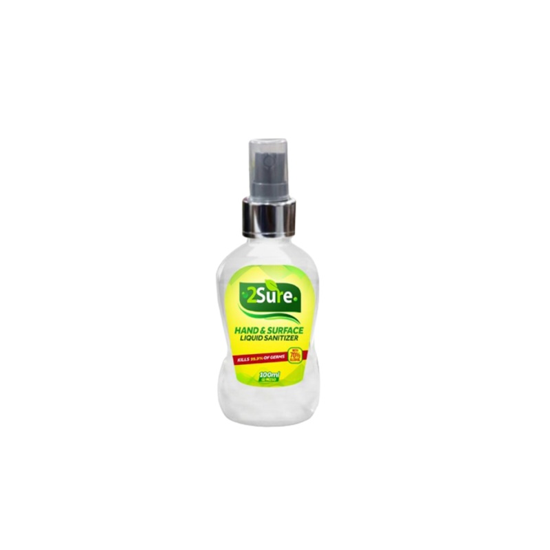2 Sure Hand And Surface Liquid Sanitizer 250ML