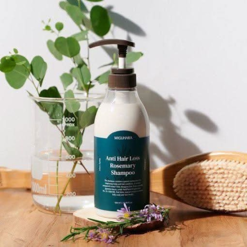 MIGUHARA Anti Hair Loss Rosemary Shampoo 500ml | Strengthen Roots & Revitalize Scalp