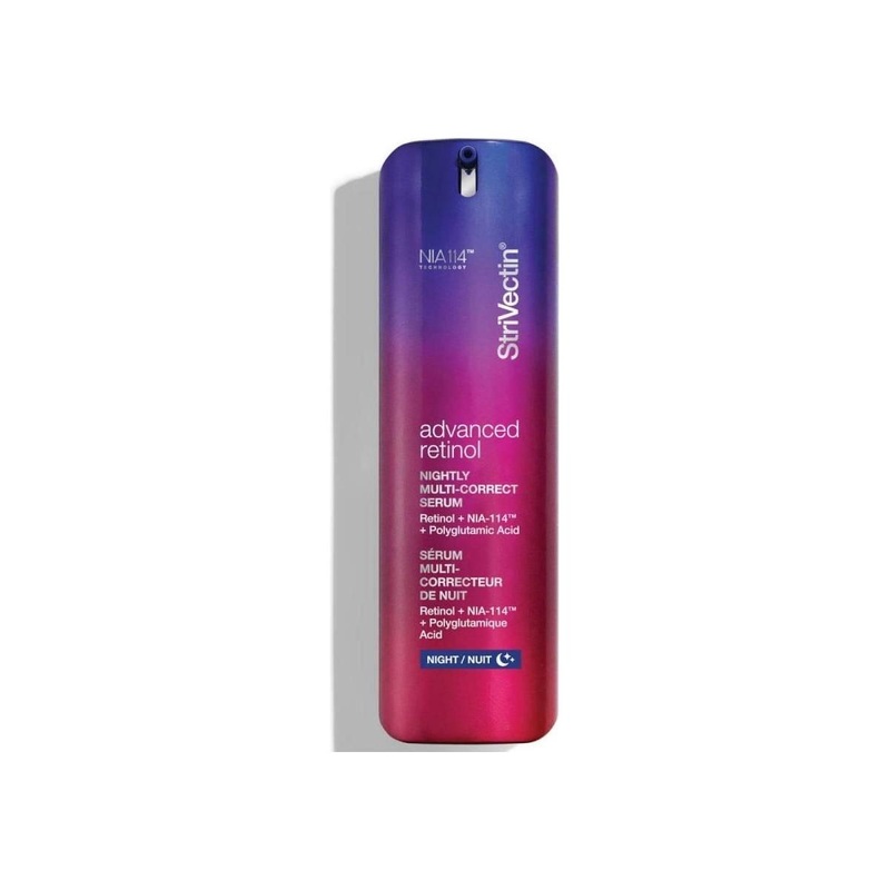 StriVectin Advanced Retinol Nightly Multi-Correct Serum  30ml | Targeted Night Serum to Smooth Wrinkles, Refine Texture & Boost Radiance