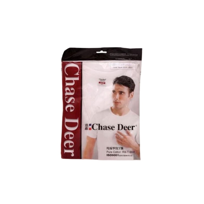 Chase Deer Pure Cotton Rib T-Shirt