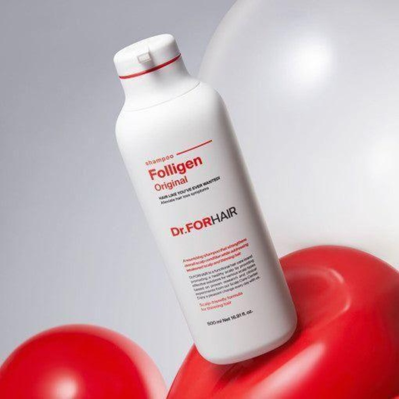 Dr.FORHAIR Folligen Original Hair Loss Shampoo  500ml | Strengthens Hair & Boosts Volume