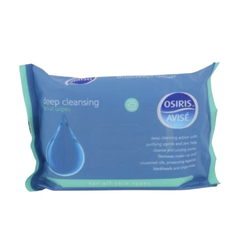 Osiris Avise Deep Cleansing Facial Wipes