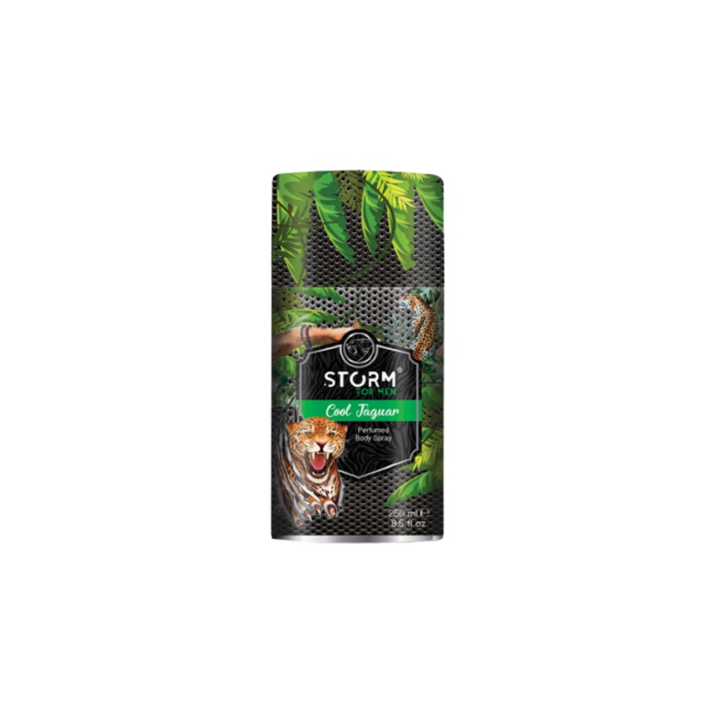 Storm For Men Cool Jaguar Body Spray