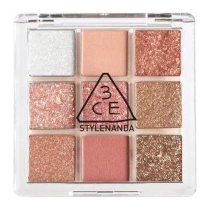 3CE Multi Eye Color Palette  Delightful 8.1g | 9-Color Coral & Peach Eyeshadow Palette