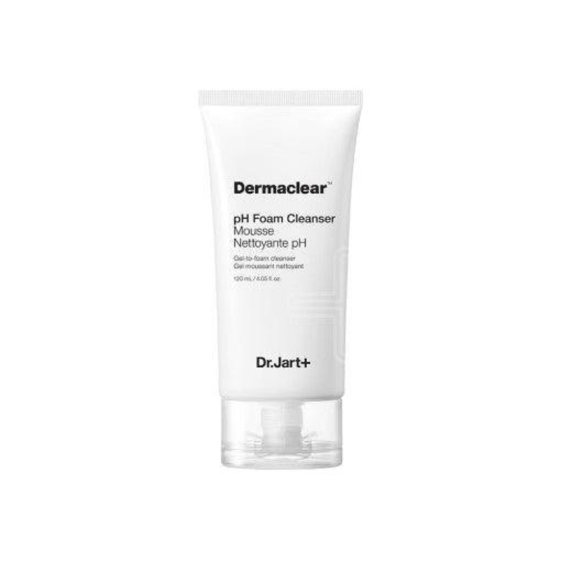Dr.Jart+ Dermaclear pH Foam Cleanser  120ml | Gentle, pH-Balanced Deep Cleansing