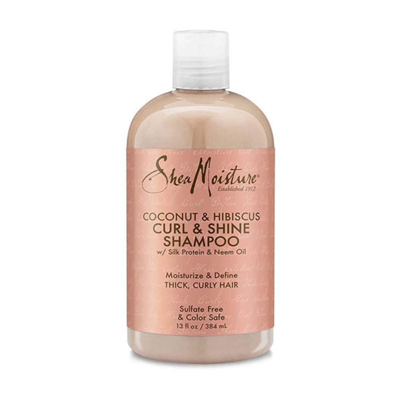 Shea Moisture Curl & Shine Coconut & Hibiscus Shampoo 379ml