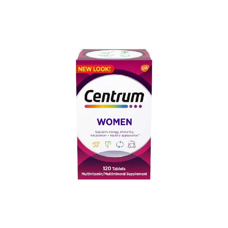 Centrum Women Multivitamins 120 Tablets