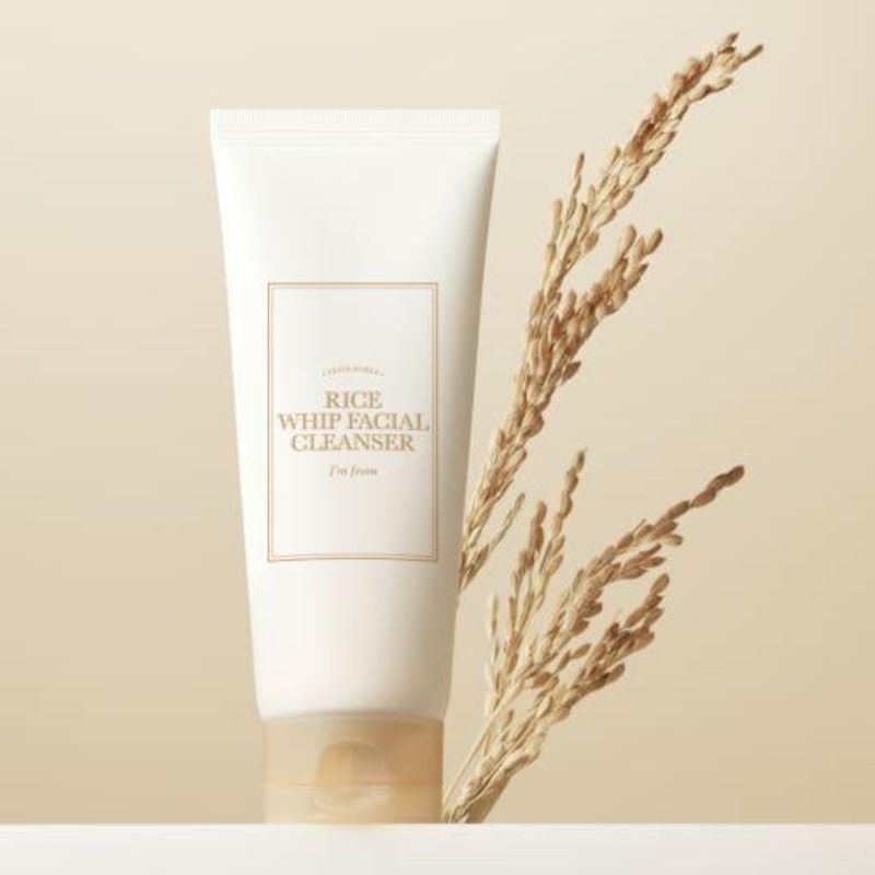 I’m From Rice Whip Facial Cleanser  150ml | Hydrating & Exfoliating Rice Water Cleanser for Sensitive Skin