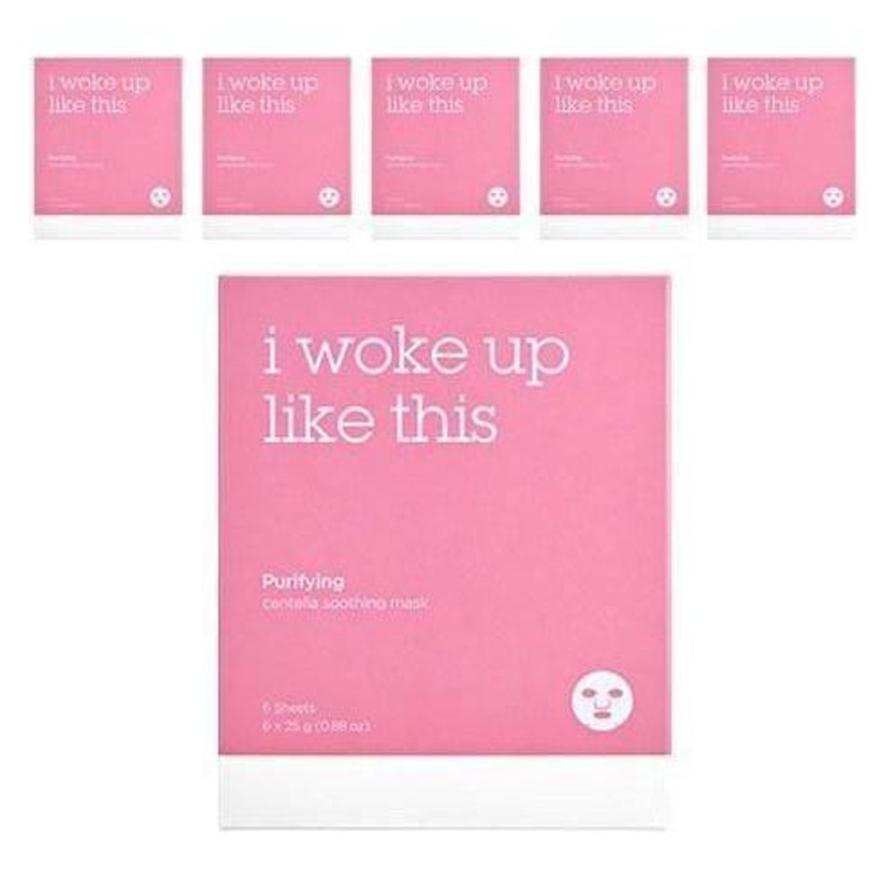 IWLT Purifying Centella Soothing Mask  25ml x 6 Sheets | Soothing & Hydrating Mask with Centella Asiatica