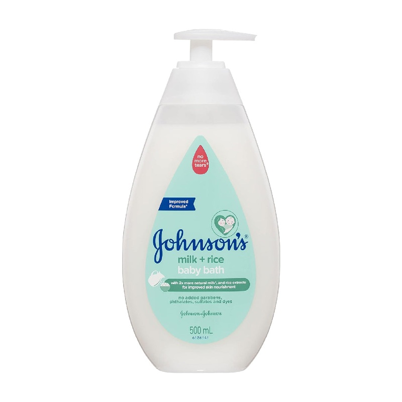 Johnson’s Baby Milk +Rice Baby Bath 500ml
