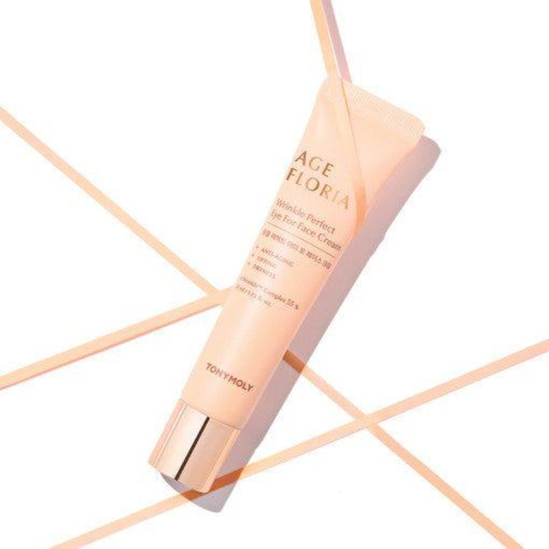 TONYMOLY Age Floria Wrinkle Perfect Eye for Face Cream  30ml | Anti-Aging Cream for Wrinkles, Lifting & Moisturizing