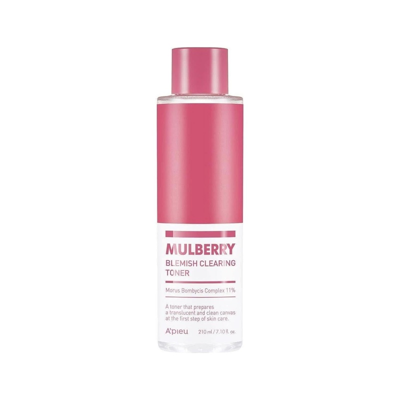 A’pieu Mulberry Blemish Clearing Toner  210ml | Clarifying & Revitalising with Niacinamide