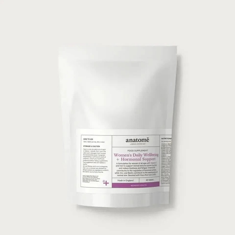 Anatome Women’s Natural Hormone Supplement  60 Capsules | Daily Hormonal Balance & Wellbeing