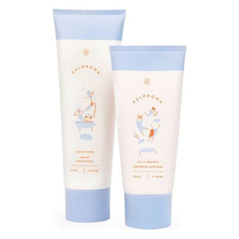 Paloroma Good Hair Day Kit Duo | Gentle Haircare Essentials for Babies & Kids 8 oz each