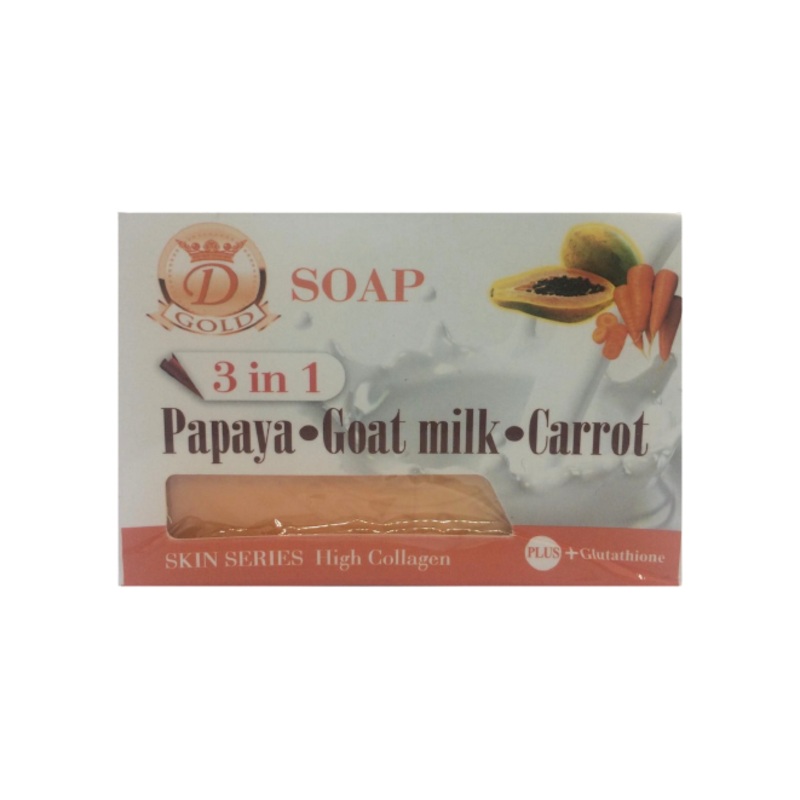 3 In 1 Papaya Goat Milk Soap