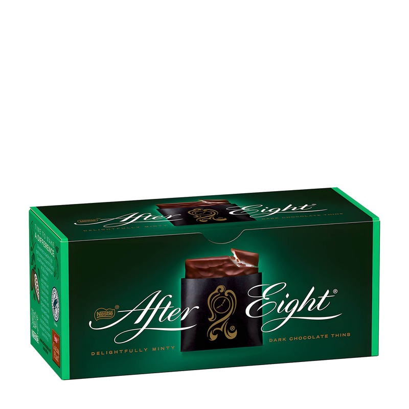 After Eight Classic Mint dark chocolate squares, 200 g