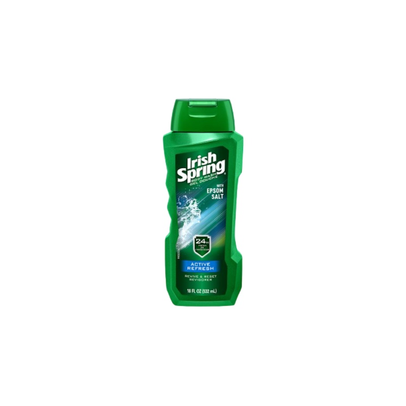 Irish Spring Shower Gel With Epsom Salt Active