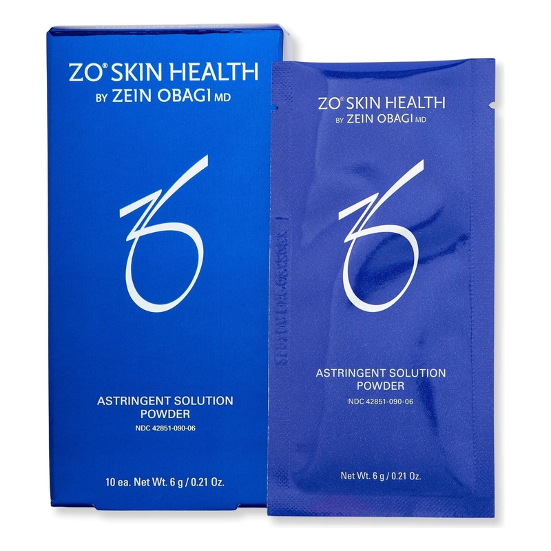 ZO Skin Health Astringent Solution Powder  10 Count | Soothing Relief for Irritated Skin