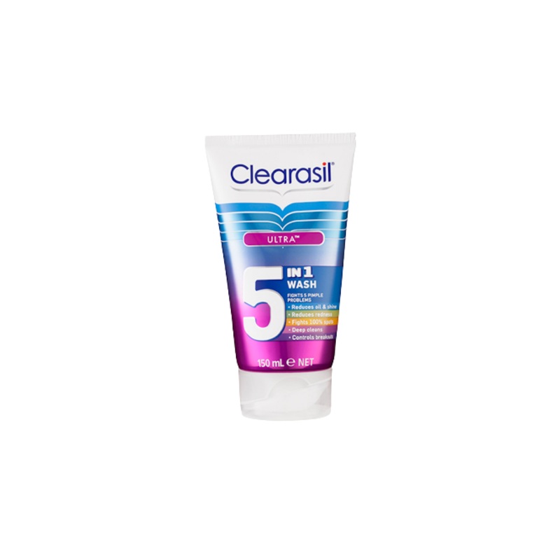 Clearasil Ultra 5 In 1 Wash