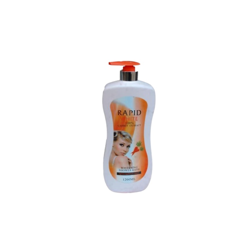 Rapid White Shower Bath