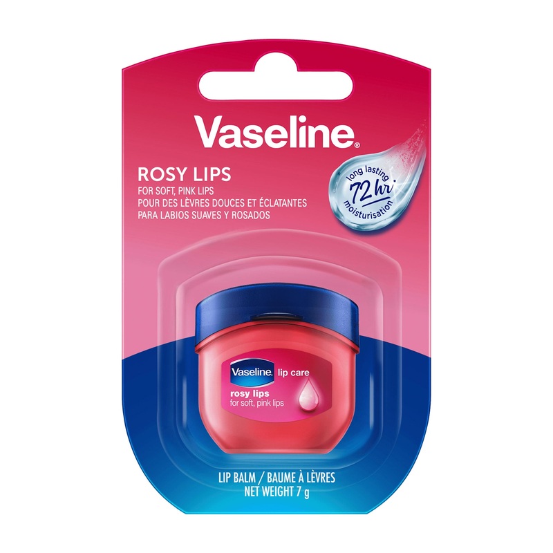 Vaseline Lip Therapy rosy pink lip balm, 7 g