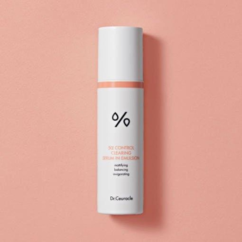 Dr.Ceuracle 5 Control Clearing Serum In Emulsion  100ml | Oil Control & Hydration for Oily, Dehydrated Skin