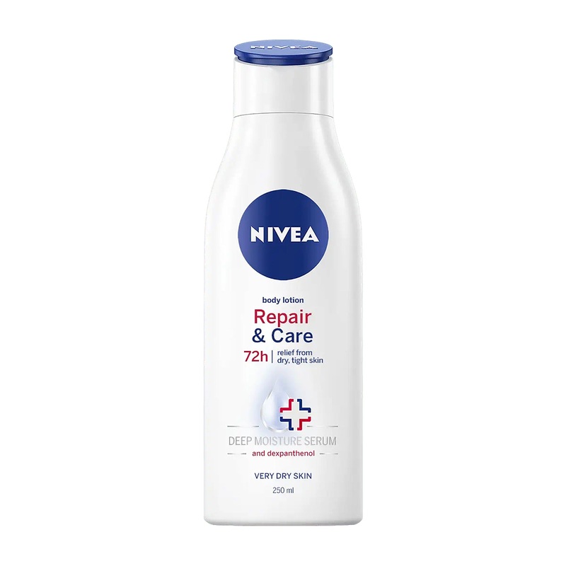 Nivea Repair & Care body lotion, 250 mL