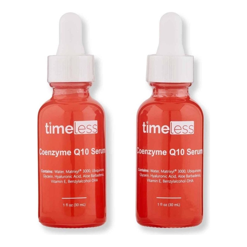 Timeless Skin Care Coenzyme Q10 Serum  30ml (2 Pack) | Anti-Aging Power with Matrixyl 3000 & Hyaluronic Acid