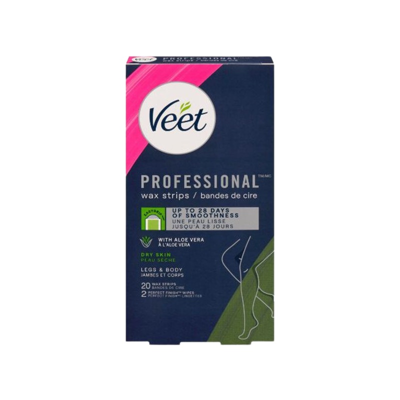 Veet Professional Wax Strips For Dry Skin ( 20 Strips)