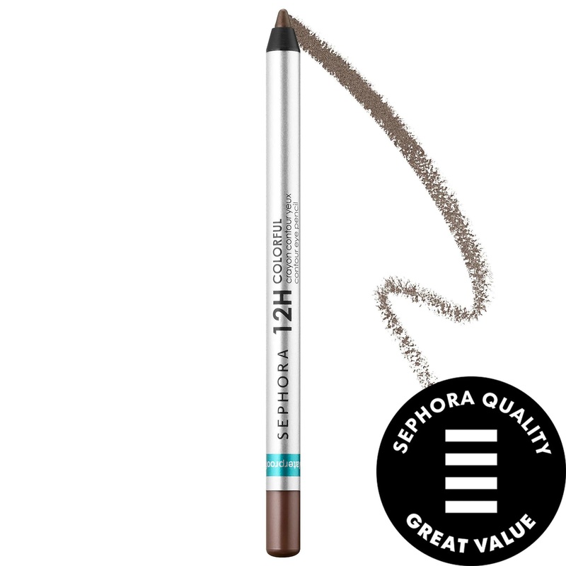 12 Hour Contour: Long-Lasting, Waterproof Eyeliner Pencil – Vegan, Cruelty-Free, High Pigment – Matte, Shimmer, Glitter Finishes