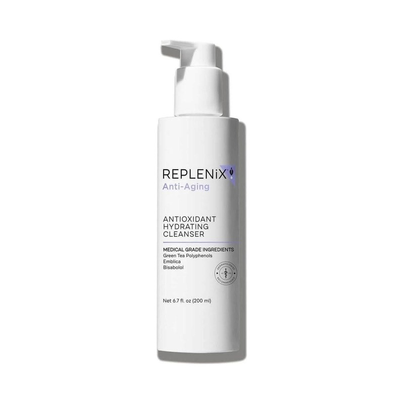 Replenix Antioxidant Hydrating Cleanser  200ml | Anti-Aging Face Wash with Botanical Antioxidants & Hydrating Complex