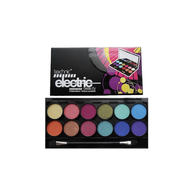 Technic Electric Beauty 12 Eye Shadows Technic Electric Beauty 12 Eyeshadows 1