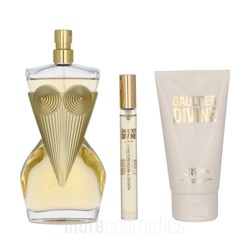 J.P. Gaultier Divine Giftset Edp Spray 100ml/Body Lotion 75ml/Edp Spray 10ml