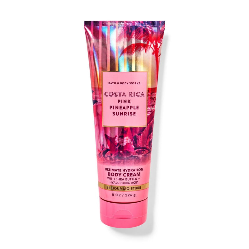Bath And Body Works Ultimate Hydration Body Cream 226g – Costa Rica Pink Pineapple Sunrise