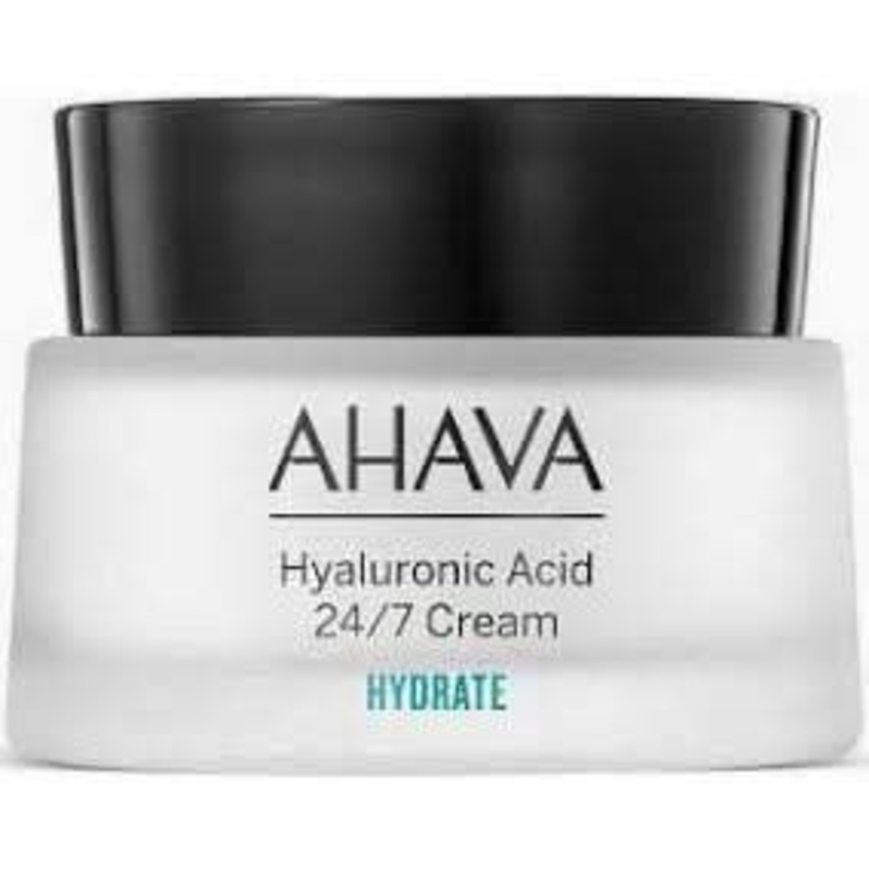 AHAVA Hydrate Hyaluronic Acid 24/7 Cream | 24-Hour Hydration & Moisture Lock (50ml)