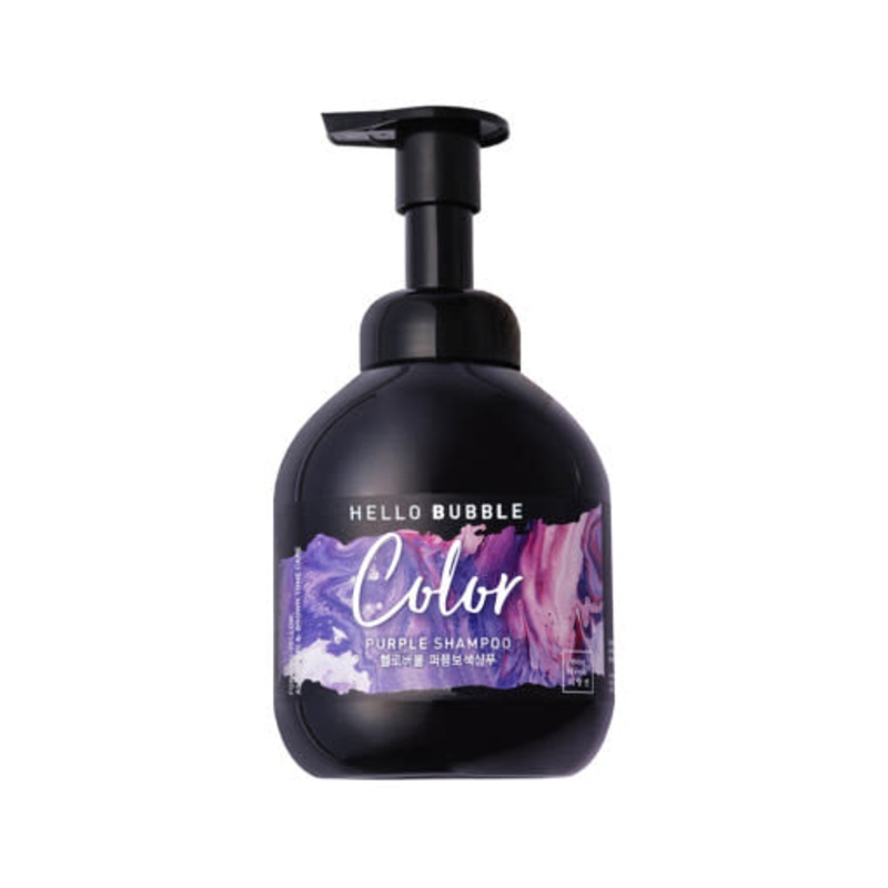 mise en scne Hello Bubble Color Purple Shampoo  400ml | Anti-Yellow Toning Care for Bleached Hair